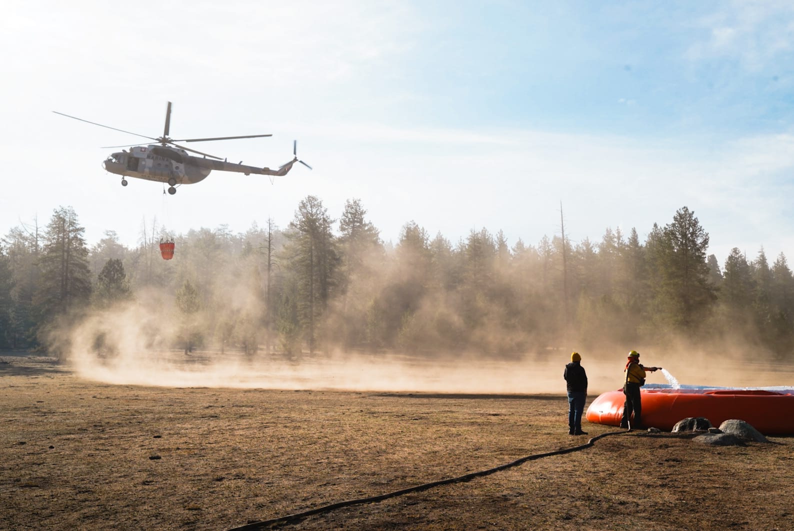 MARINA COMBATE INCENDIOS FORESTALES EN BAJA CALIFORNIA