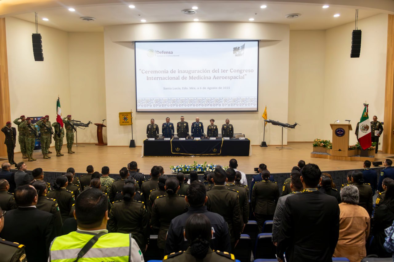 PRIMER CONGRESO DE MEDICINA AEROESPACIAL, PRESENTA INVESTIGACIÓN DE 50 ESPECIALISTAS