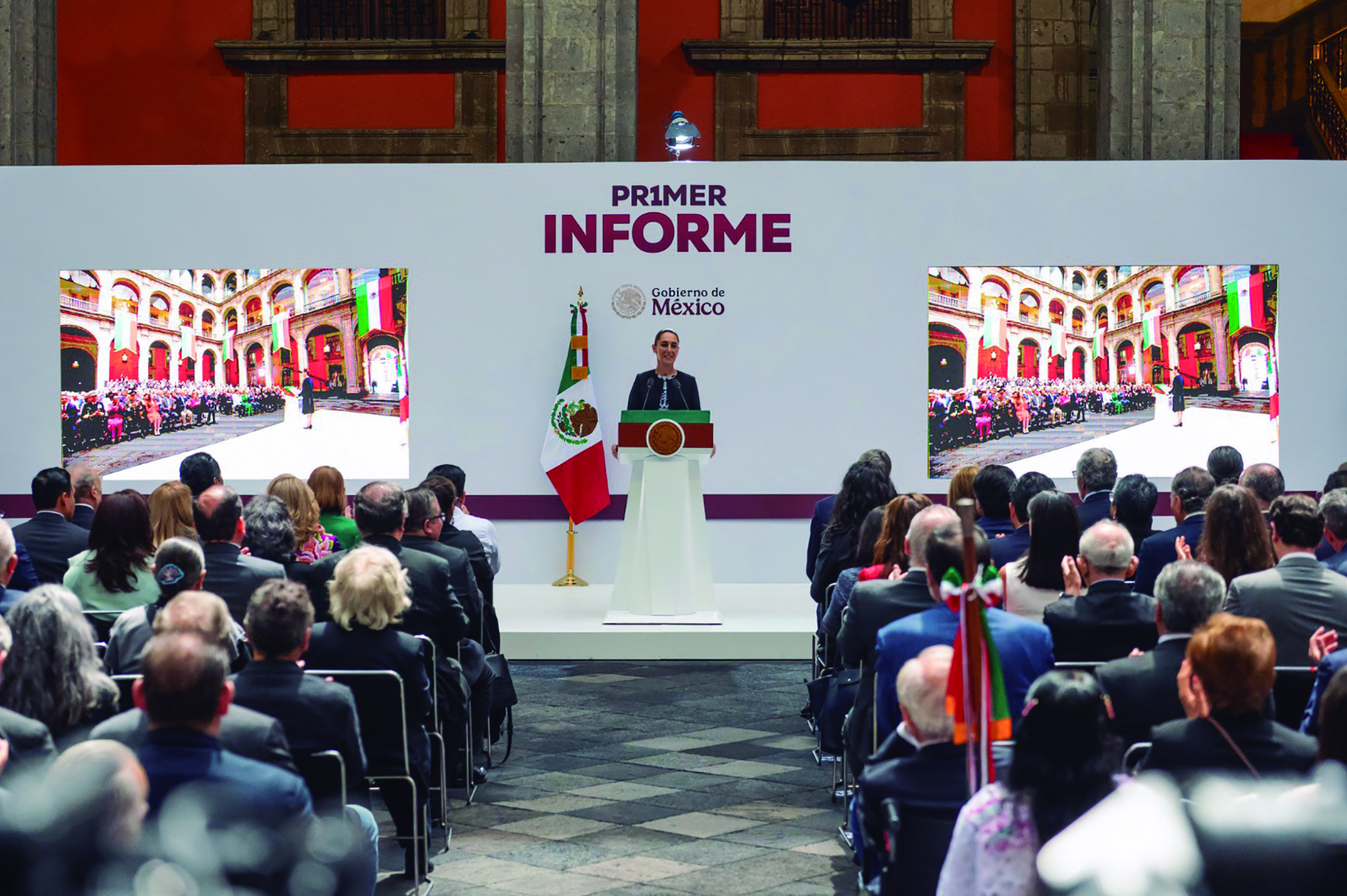 ECONOMÍA NACIONAL CRECE 1.2%. SHEINBAUM EN SU PRIMER INFORME