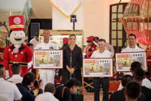LOTERÍA NACIONAL HONRA EL BICENTENARIO DE LA INDEPENDENCIA EN LA MAR